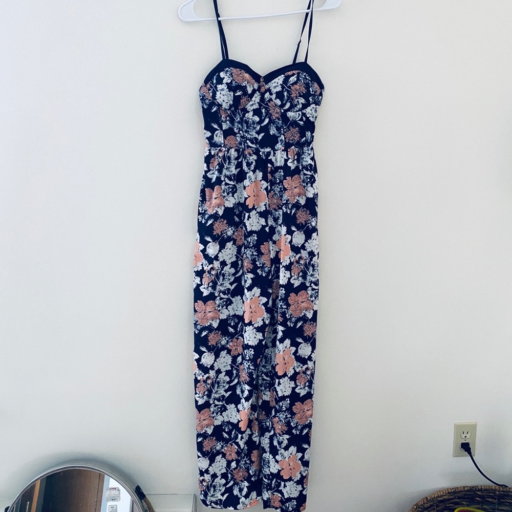 Floral Jumpsuit